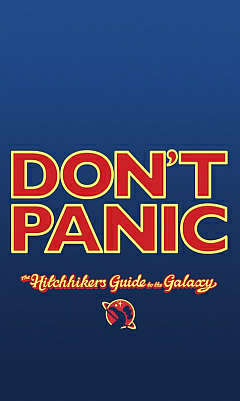 Hitchikers Guide Don't Panic