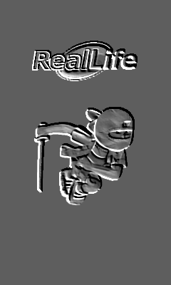 The Shirt Ninja embossed from Greg Dean's Real Life Comic